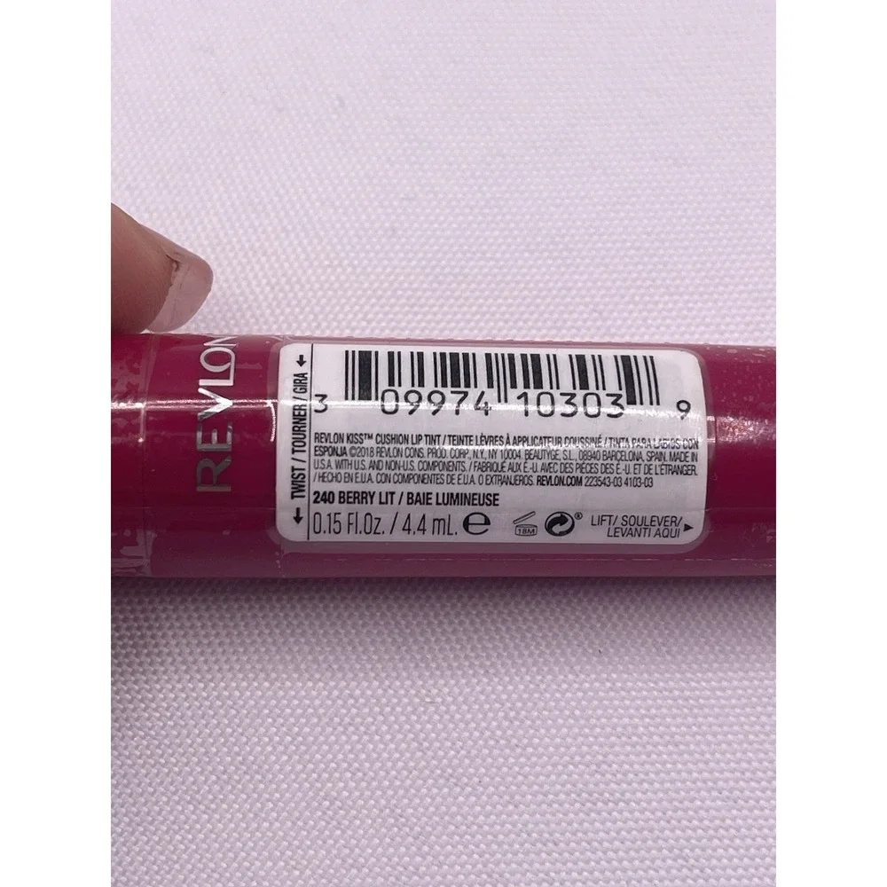 Revlon Kiss‎ Cushion Lip Tint, Berry Lit 240